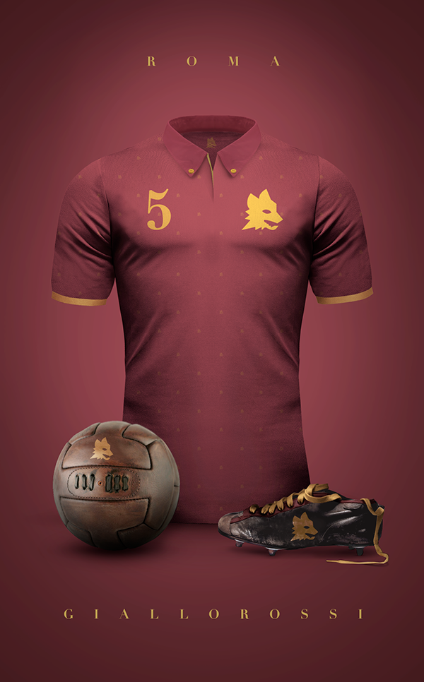 AS Roma maillot vintage football